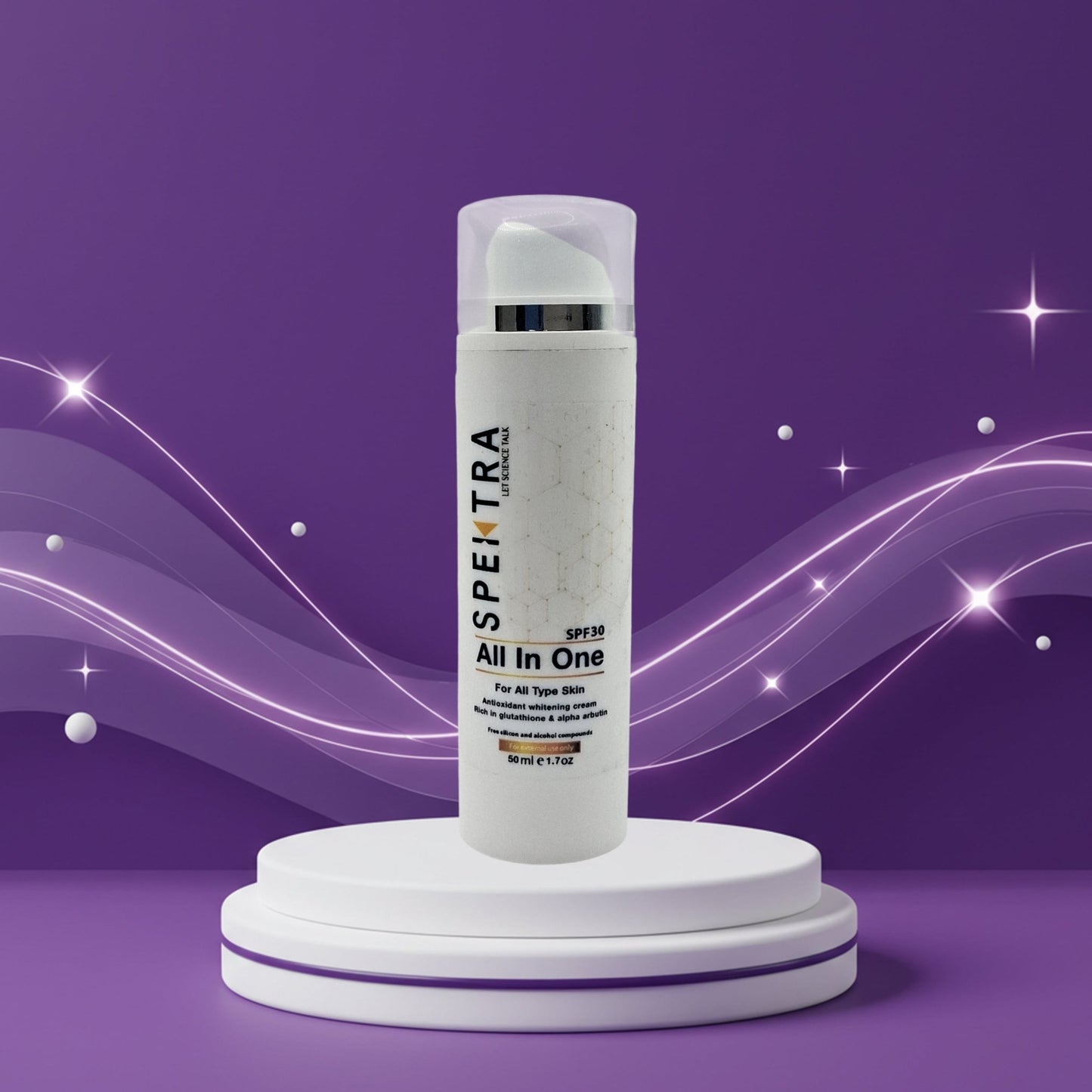 All - in - one skin lightening cream 50 ml - Spectra كريم تفتيح البشرة الكل ف واحد 50مل - سبكترا - Rovacure