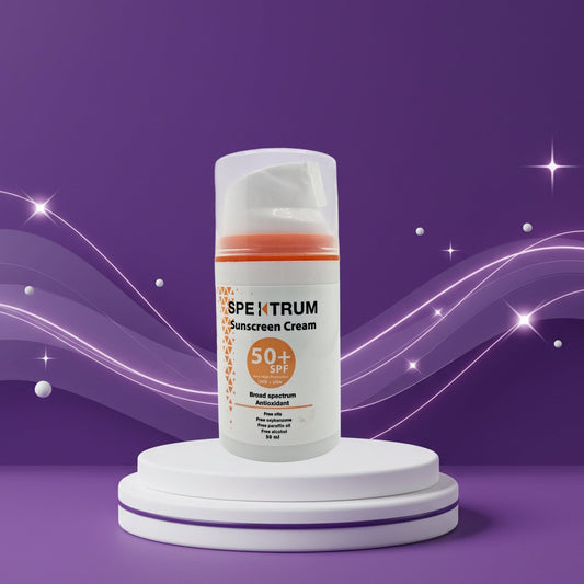 Sunscreen Cream 50ml - Spectra - صن اسكرين كريم ٥٠مل - سبكترا - Rovacure